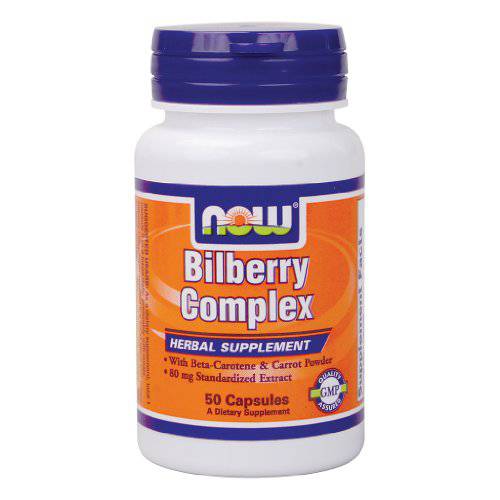 Now Foods, Bilberry Complex, 100 Veg Capsules