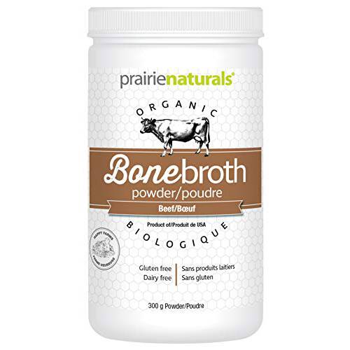PRAIRIE NATURALS Organic Beef Bone Broth Protein, 300 GR