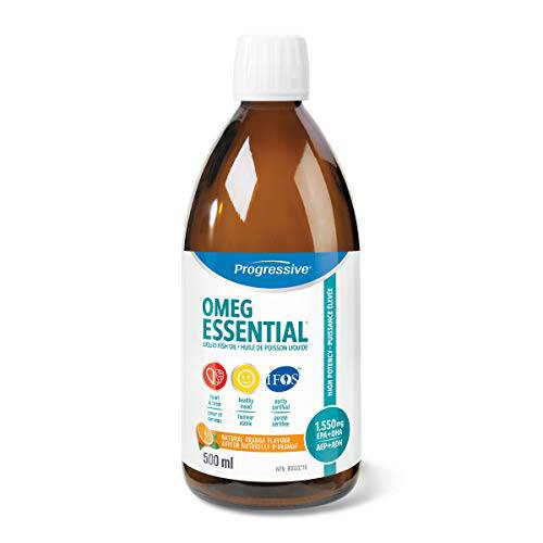 PROGRESSIVE Orange OmegEssential Liquid, 500 ML