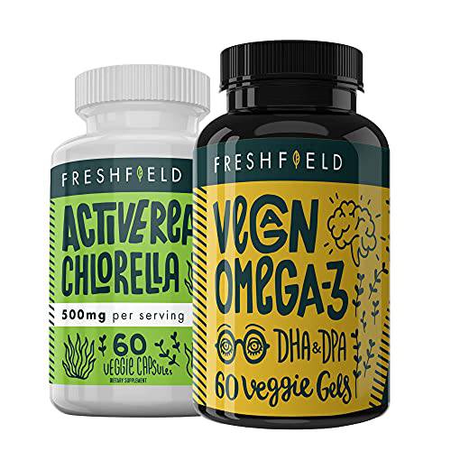 Vegan Omega 3 and Vegan Chlorella