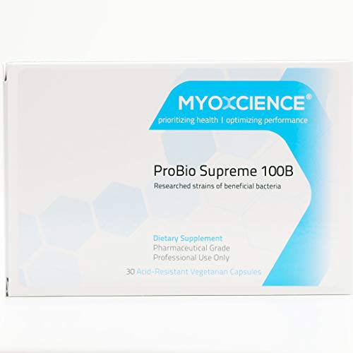 ProBio Supreme 100B | High Potency Probiotic | Diary Free | Stain Specific | No Refrigeration Necessary