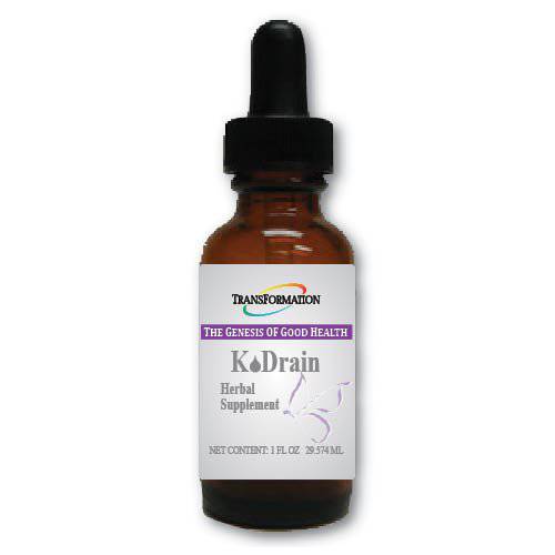 Transformation Enzymes K-Drain 1 oz - 1 Practitioner Recommended - Supports a Healthy Urinary System and Kidney Health,