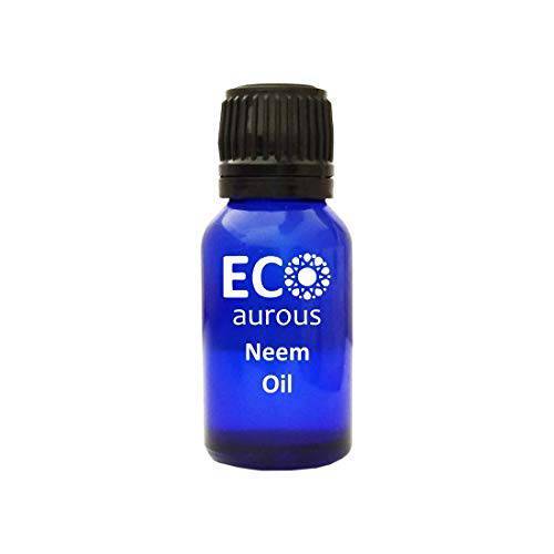Neem Oil 100% Natural, Organic, Vegan & Cruelty Free Neem Essential Oil | Pure Neem Oil | Cold Pressed Neem Oil by Eco Aurous (50ml (1.690z))