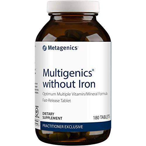Metagenics Multigenics® Without Iron – Optimum Multiple Vitamin/Mineral Formula Fast-Release Tablet – 30 Servings