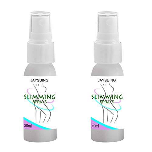 EXCEART Body Slimming Spray 2 Bottles of Fat Burnning Spray Eliminate Cellulite 30ml Anti Cellulite Abdomen Arm Body Slimming Spray Weight Loss Spray