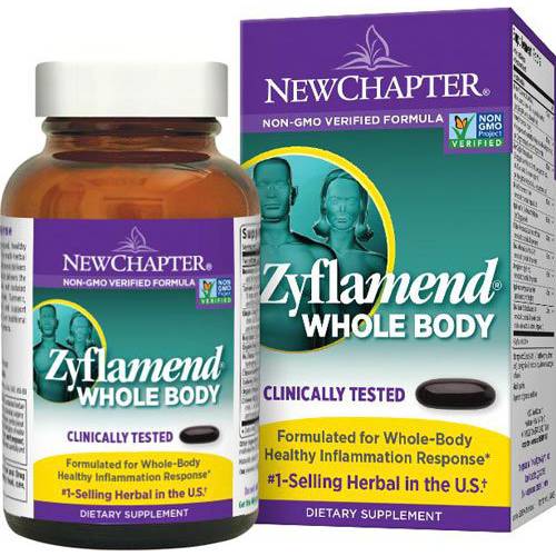 New Chapter Zyflamend Whole Body  180 Vegetarian Capsules (Pack of 2)