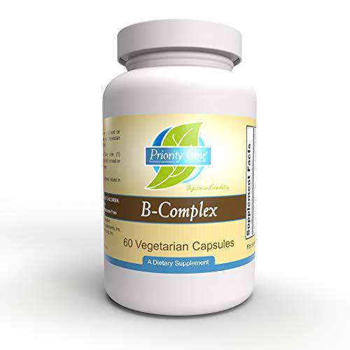 Priority One Vitamins B Complex 60 Vegetarian Capsules