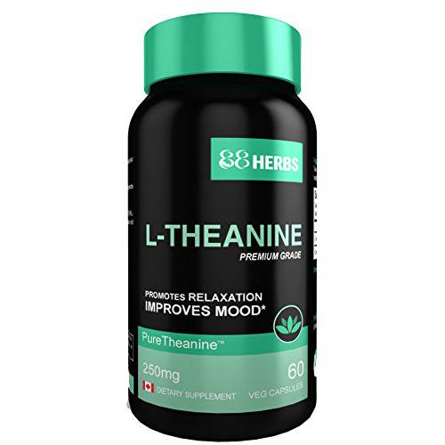 L-Theanine – US Pharmaceutical Grade – Veg Caps – 250 mg – 60 caps