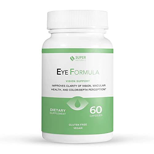 Super Naturals Eye Health Vitamins, Vision Supplements for Adults - 60 Capsules - Multivitamin Support Overall Health for Eyes, Macular Health, Clarity of Vision