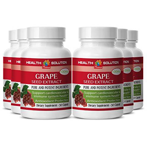 Grape Seed Complex - Grape Seed Extract- Boost Immunity (6 Bottles)