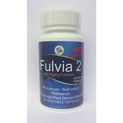Fulvia 2 - Anti-Aging Formula With Humic and Fulvic Acid by Joy to Live - New Improved Formula