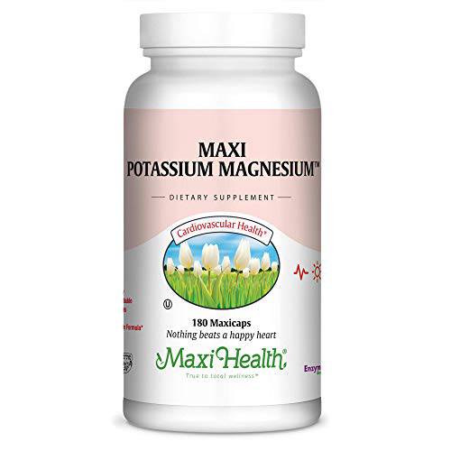 Maxi Health Maxi Potassium Magnesium - 180 Capsules
