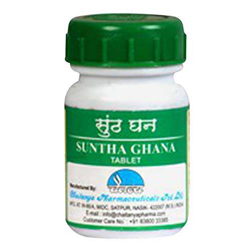 Chaitanya Pharmaceuticals Sunthi Ghana - 60TAB (Pack of 4)