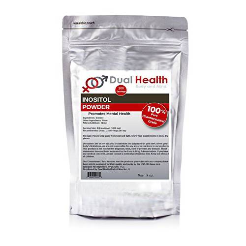 Pure Inositol Powder (8 oz) Bulk Supplements