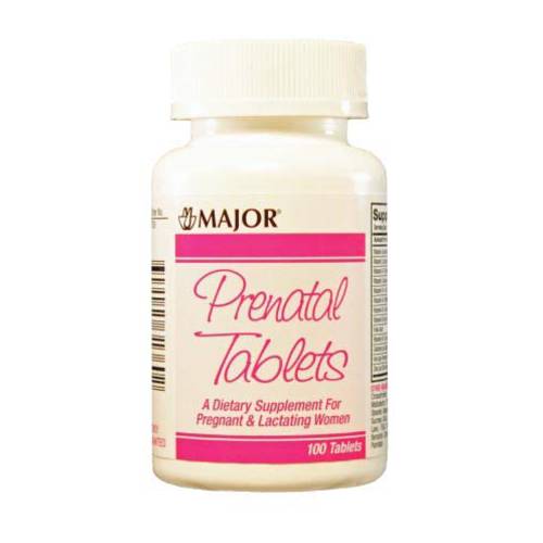 Prenatal Tablets, 100s, Compare to Stuartnatal, NDC 00904-5313-60