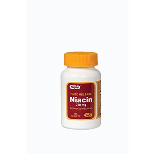 NIACIN TR 750MG CAPTAB NIACIN-750 MG white 100 TABLETS UPC 005367033012