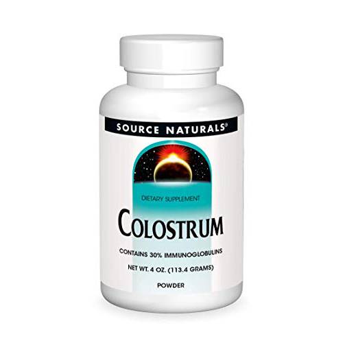 Source Naturals Colostrum Contains 30 Percent Immunoglobulins - 4 oz POWDER