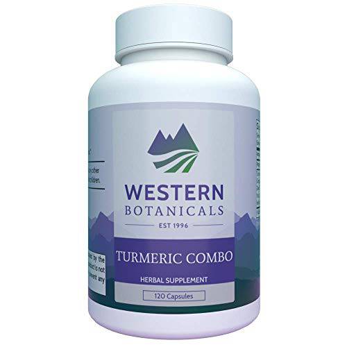 Western Botanicals Turmeric Combo, 120 Veg Capsules for Inflammation Support