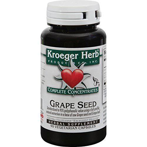 Kroeger Herb Grape Seed 95% 90 Cap