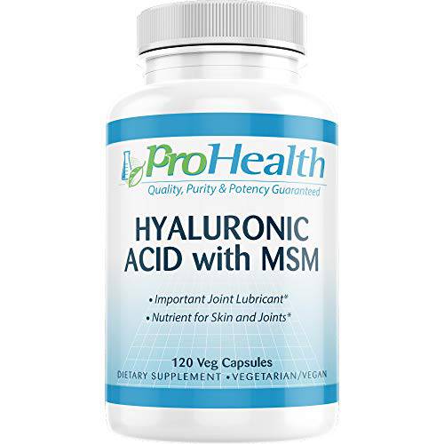 ProHealth Hyaluronic Acid with MSM (120 Vcaps)