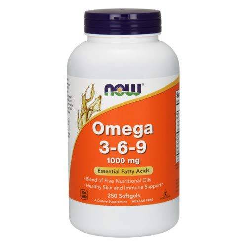 OMEGA 3-6-9, 1000 mg, 250 Sgels by Now Foods (Pack of 2)