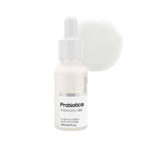The Potions Probiotics Facial Ampoule l Natural Strength and Healing Benefits, Hydration, Moisture Protection l Korean Skincare, Cruelty-free, Hypoallergenic - 20ml