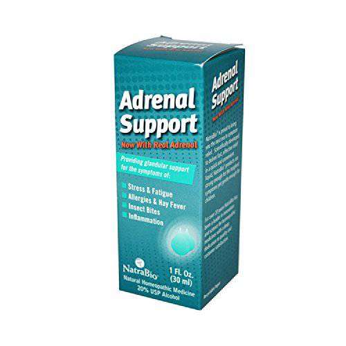 NatraBio Adrenal Support - 1 fl oz
