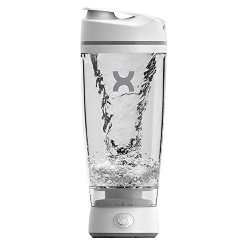 PROMiXX Original Shaker Bottle - Battery-powered for Smooth Protein Shakes - BPA Free, 20oz Cup