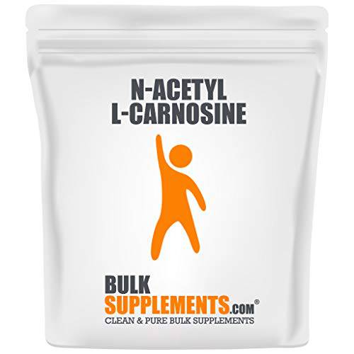 BulkSupplements.com N-Acetyl L-Carnosine Powder - N Acetyl L Carnosine 500 mg - Nerve Support - Brain Support (100 Grams - 3.5 oz)