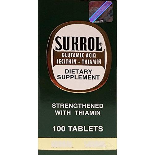 Sukrol Regular Dietary Supplement 100 Tabs - Suplemento Multivitaminico (Pack of 1)