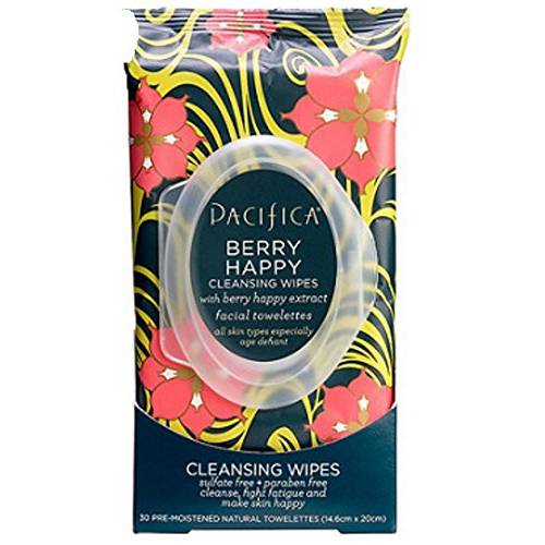 PACIFICA Berry Happy Cleansing Wipes 30 ct, pack of 1