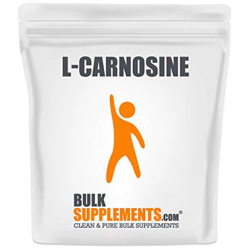 BulkSupplements.com L-Carnosine Powder - Nerve Support - Amino for Brain (250 Grams - 8.8 oz)