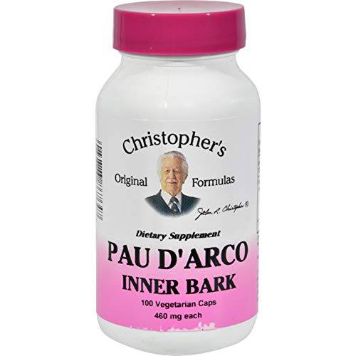 Dr. Christopher’s Pau D’Arco - 500 mg - 100 Vegetarian Capsules