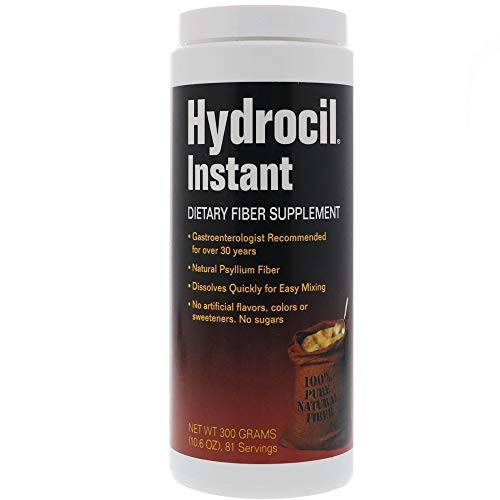 Hydrocil Instant Dietary Fiber Supplement 10.6 oz (Pack of 6)