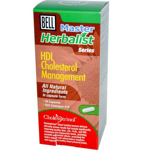 HDL Cholesterol Formulation by Bell Lifestyle Products - 30 Capsules