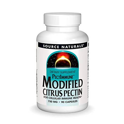 Source Naturals PectImmune, Modified Citrus Pectin 750 mg for Cellular Immune Health - 90 Capsules