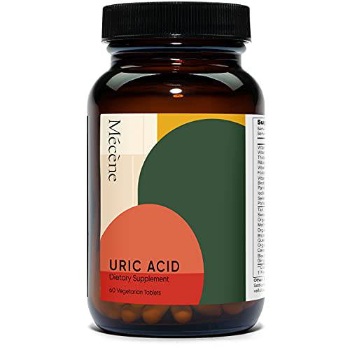 Mécène Uric Acid Cleanse with Tart Cherry, Celery Seed, Bromelain, Quercetin, Joint Support & Uric Acid Support Supplement, 60 Vegetarian Tablets