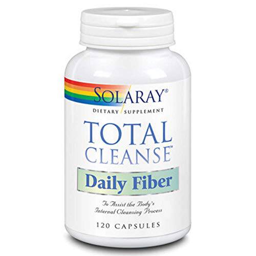 Solaray Total Cleanse Daily Fiber, Capsule (Btl-Plastic) | 120ct
