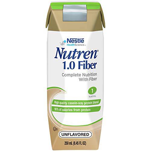 Nutren 1.0 Fiber Complete Nutrition, Vanilla, 8.45 Ounce (Pack of 24)