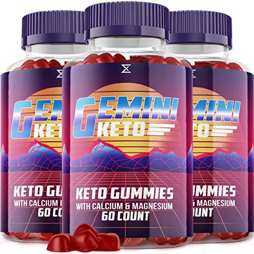 (3 Pack) Gemini Ketosis Gummies, Gemini Ketosis, Ketosis Gummies, Gemini Ketosis ACV Gummies, ACV Ketosis Gummies (180 Gummies)