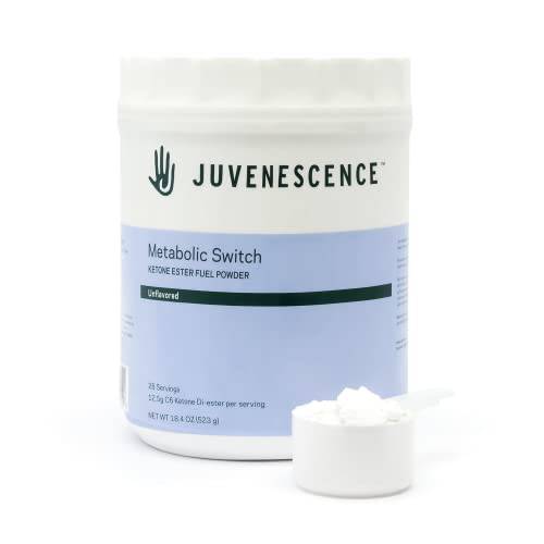 Juvenescence Metabolic Switch Fuel Powder - C6 Ketone Di-Ester (28 Servings) - Switch on Ketosis - BHB