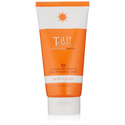 Tan Towel Gradual Self-Tanning Body Perfecting Cream, 5.7 Fl Oz