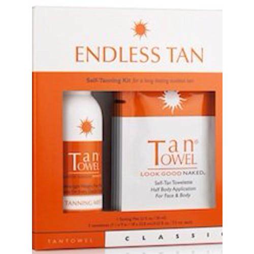 Tan Towel Endless Tan Self-Tanning Kit - 6 Piece Set