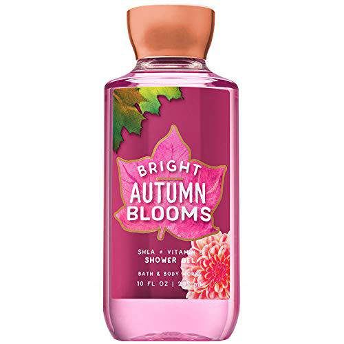Bath & Body Works Bright Autumn Blooms 10.0 Oz Shea + Vitamin E Shower Gel, 10.0 Ounce