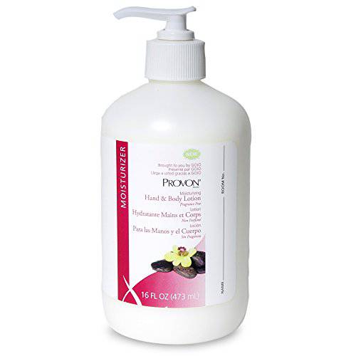 PROVON Moisturizing Hand and Body Lotion, 16 fl oz Lotion Pump Bottle (Pack of 12) - 4235-12