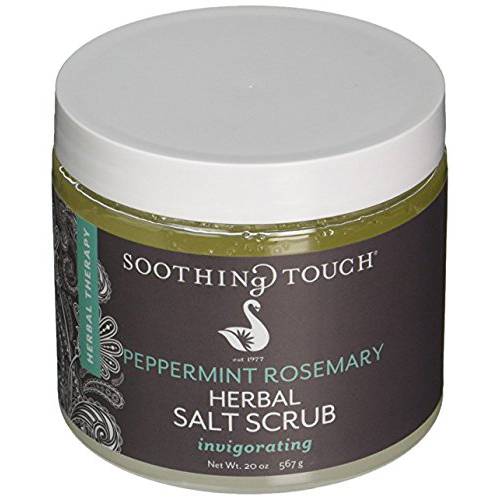 Soothing Touch Peppermint Rosemary Salt Scrub, 20 Ounce - 3 per case.3