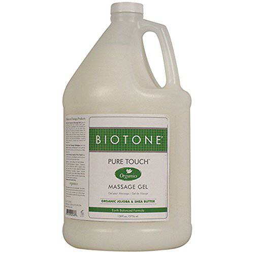 Biotone Pure Touch Organic Massage Gel, 128 Ounce
