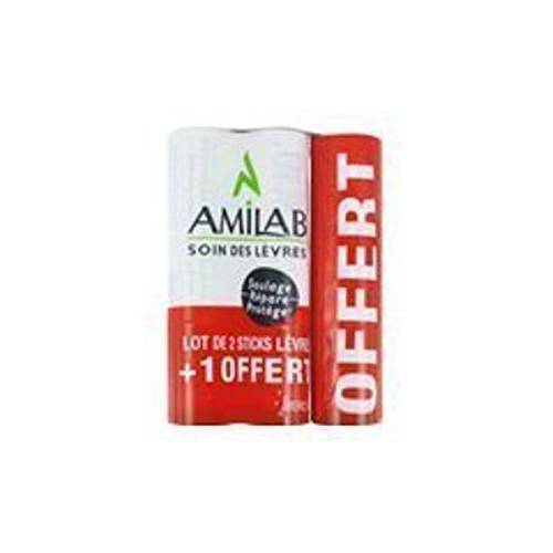 Amilab Lip Care 3 Sticks whose 1 Free