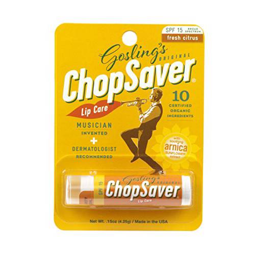 Goslings Original ChopSaver SPF 15 Lip Care, 0.15 Oz (Pack of 6)