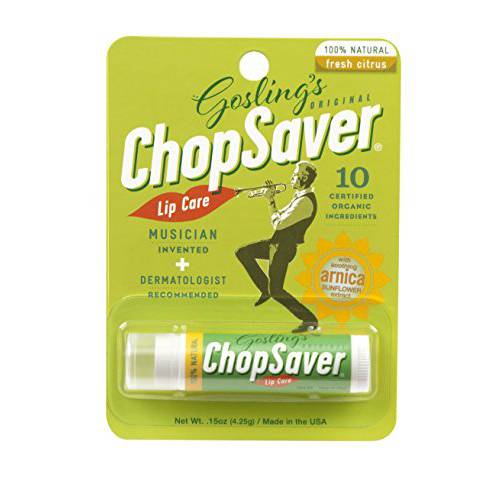 Gosling’s Original ChopSaver All Natural Lip Care, 0.15 Oz (Pack Of 6)